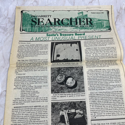 1984 Jan The Garrett Searcher Newsletter Treasure Search Electronic Recovery M11