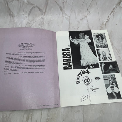 Funny Lady Original Souvenir Film Program Barbra Streisand 36 pages 1975 TG9-E1