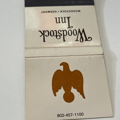 Woodstock Inn Vermont Vintage Matchbook Cover TB6-MB1-8
