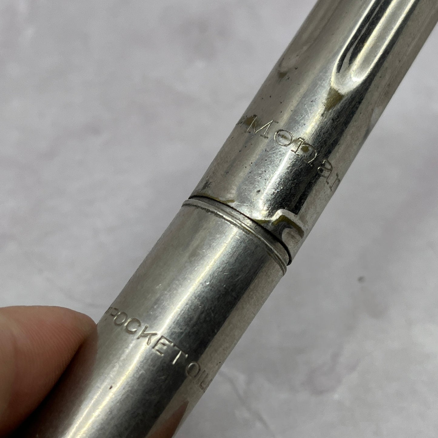 Vintage Monarch Perfect Pocket Oiler Mini Oil Can SC1