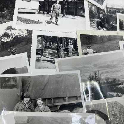 Huge Photo Lot Cpl Bernard J. Zelinsky Stationed Postwar Germany c1954 TG7-AP3