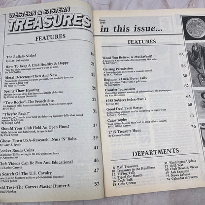 1989 June - Western & Eastern Treasures Magazine - Treasure Hunting Gold M11