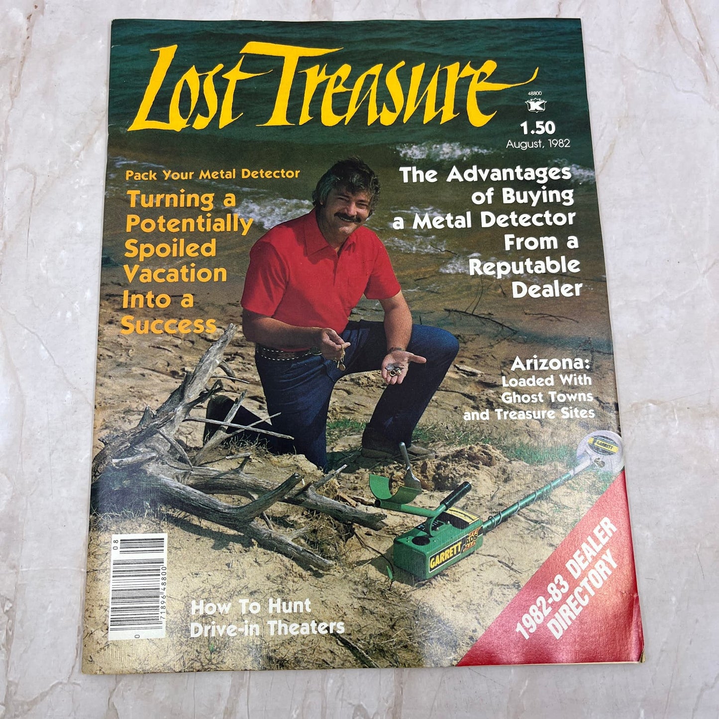 1982 Aug - Lost Treasure Magazine - Treasure Hunting Gold Prospecting M15