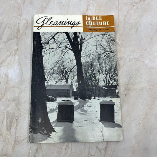 1963 Nov Gleanings in Bee Culture Magazine Bees Beekeeping Honey TD7