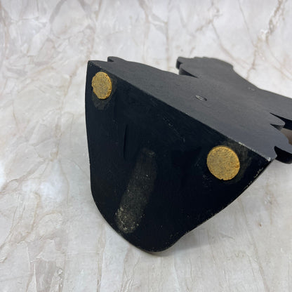 Vintage Spread Winged Eagle Large Cast Iron Doorstop Bookend Statue TI8