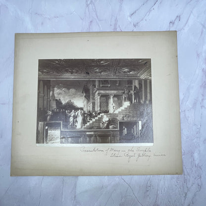 Presentation of Mary in the Temple Antique 12x14" Art Print V21