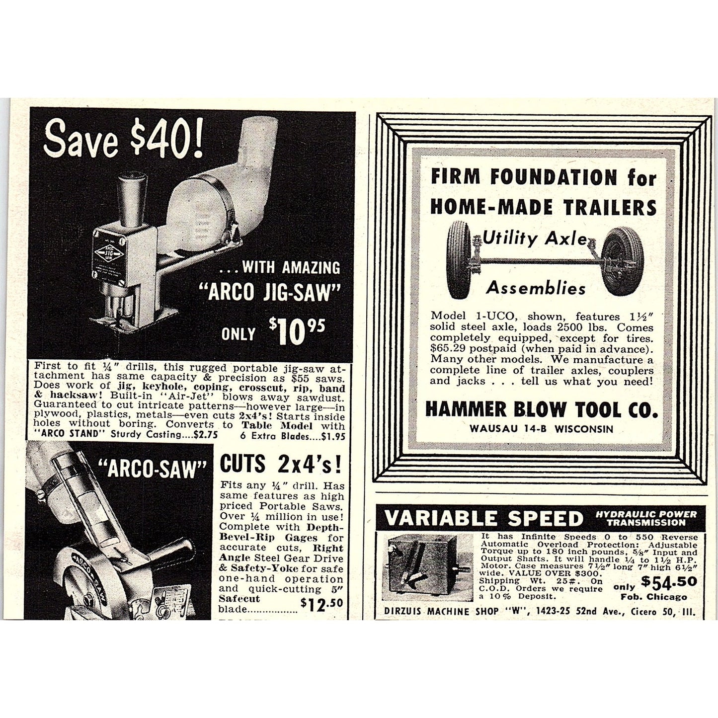 McCall's Do-It-Yourself Full Scale and Transfer Patterns Dayton OH 1955 Ad AG1-5