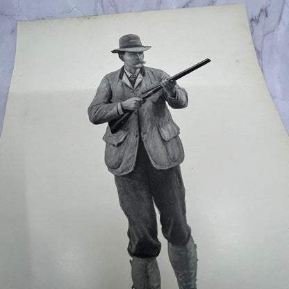 The Huntsman - Original 1904 A.B. Frost Art Print V14-3