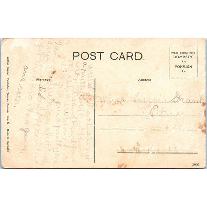 1908 General View of Dresden Germany Postcard PD3