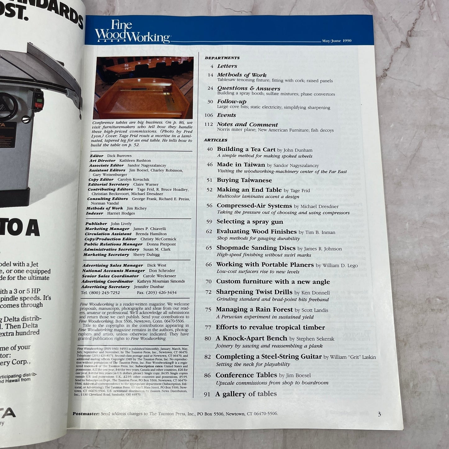 Tage Frid Routs a Mortise - Jun 1990 No 82 - Fine Woodworking Magazine M34