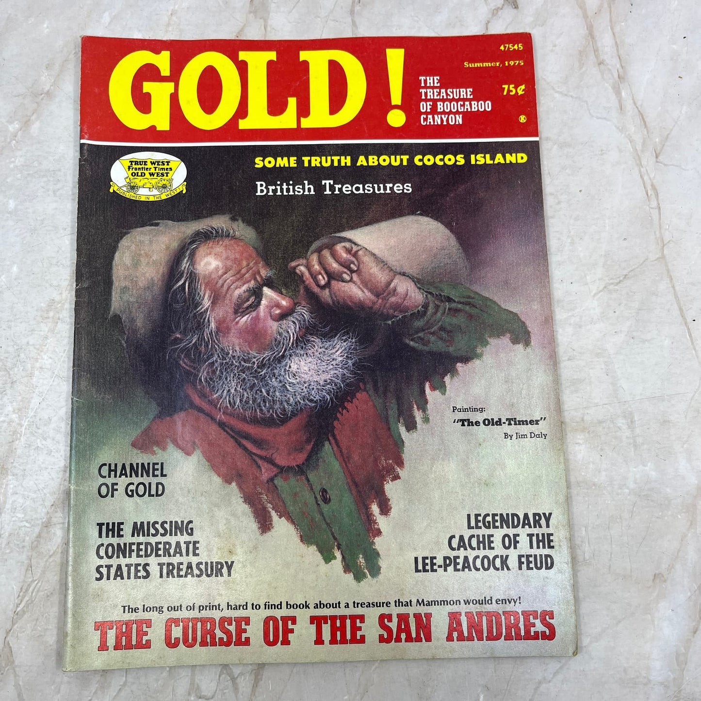 1975 Summer - Gold! Magazine - Treasure Hunting Metal Detecting Prospecting M13