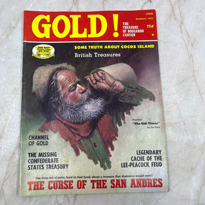 1975 Summer - Gold! Magazine - Treasure Hunting Metal Detecting Prospecting M13