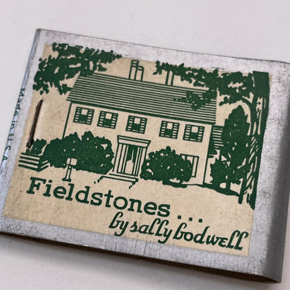 Fieldstones by Sally Godwell Andover MA Vintage Matchbook Cover TB8-MB3-3