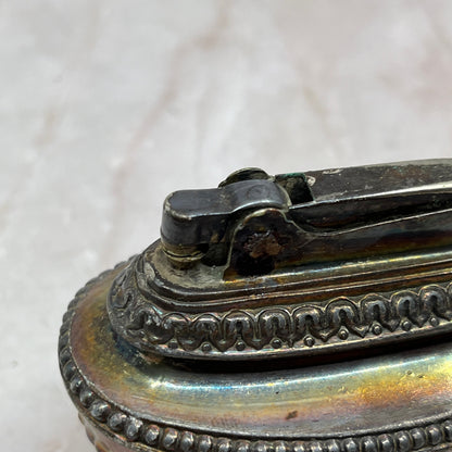 Vintage Ronson Sterling Silver Queen Anne Table Lighter TL21