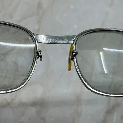 Vintage Titmus Silver Tone Sunglasses Eyeglasses Frames TD5G4-7