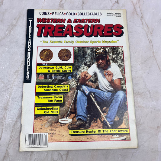 1988 Jan - Western & Eastern Treasures Magazine - Treasure Hunting Gold M11