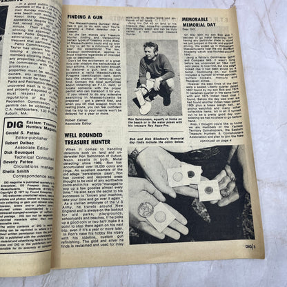 1977 Summer - DIG Eastern Treasure Hunters Magazine - First Issue M18
