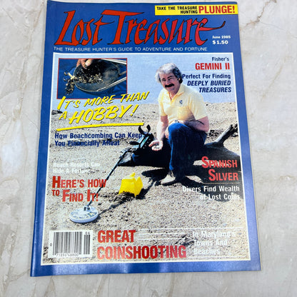 1985 June - Lost Treasure Magazine - Treasure Hunting Gold Prospecting M15