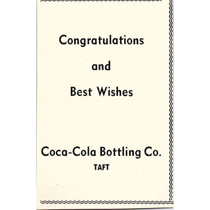 White Elephant Steak House, Coca-Cola Bottling Co - Taft CA 1965 Ad AF8-M5