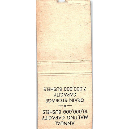 Ladish Malting Co Milwaukee WI Vintage Matchbook Cover SE5-Y2