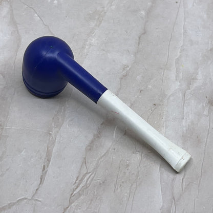 1950’s Blue and White Toy Celluloid Bubble Pipe for Blowing Bubbles SB8