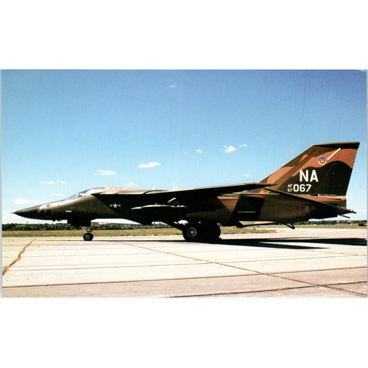 General Dynamics F-111A Vintage Postcard P4-5