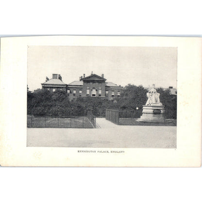 Kensington Palace England 1901 Original Print AD8-H5