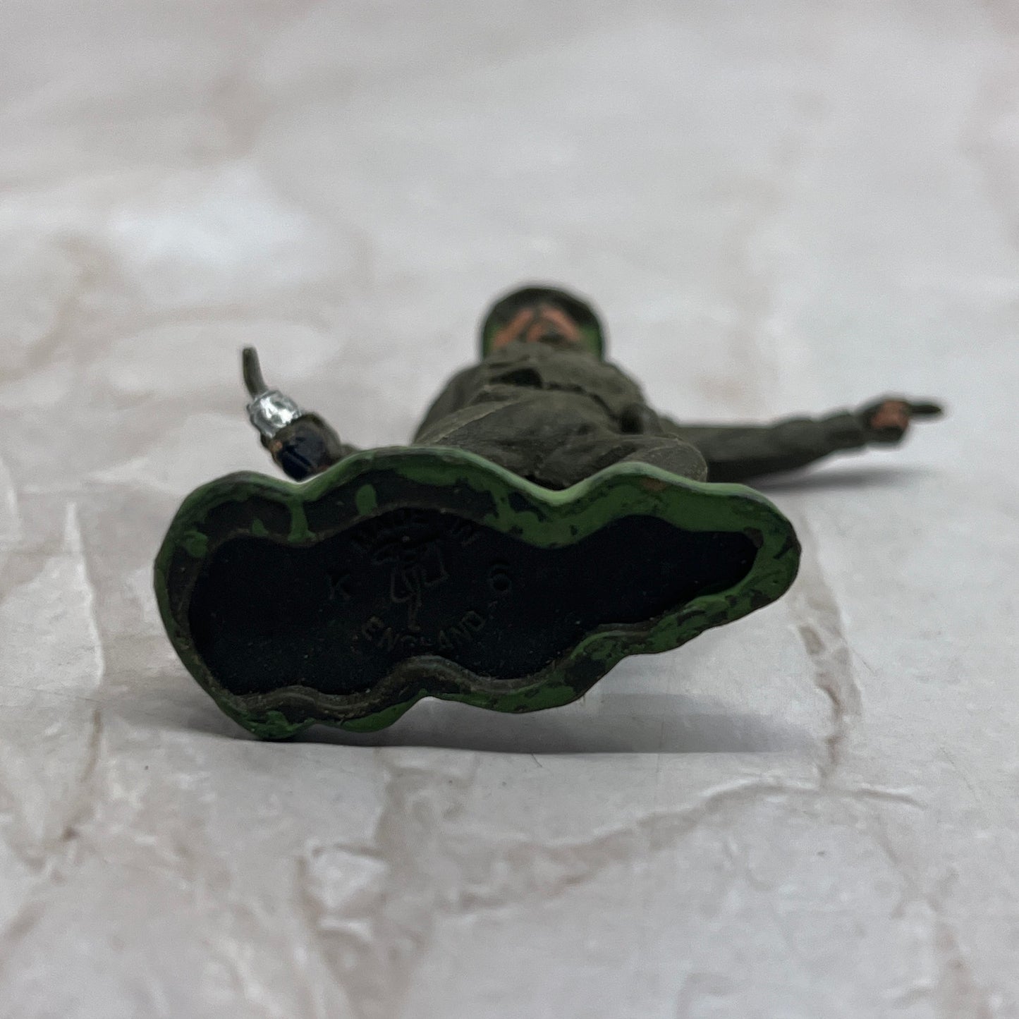 1960s Britains Herald Toy Soldier Infantry Plastic Hong Kong SB3