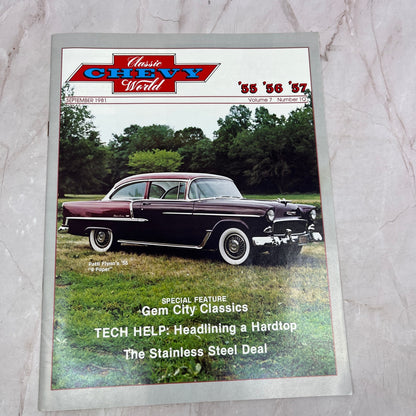 Patti Flynn 6 Poper - '55, '56, '57 Classic Chevy World Magazine - Sep 1981 M29
