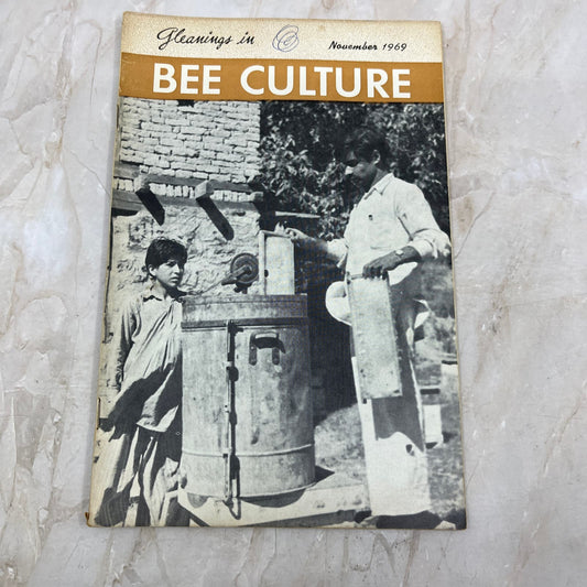 1969 Nov Gleanings in Bee Culture Magazine Bees Beekeeping Honey TD7