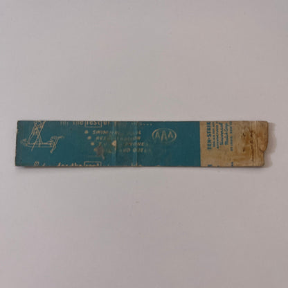 Egyptian Motor Hotel Phoenix AZ Vintage Matchbook TB6-MB2-9