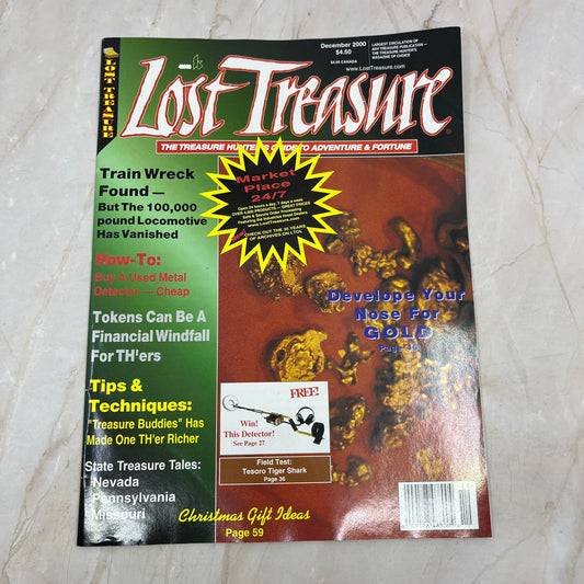 2000 Dec - Lost Treasure Magazine - Treasure Hunting Gold Prospecting M14