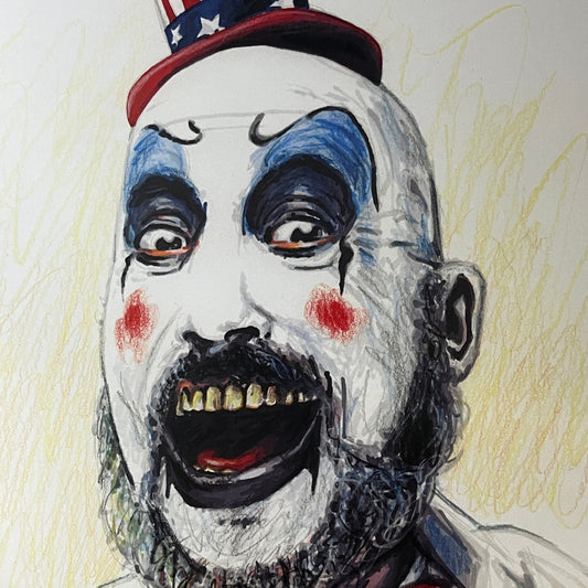 Captain Spaulding - Ted Dastick Jr Art Poster 11x17 V7