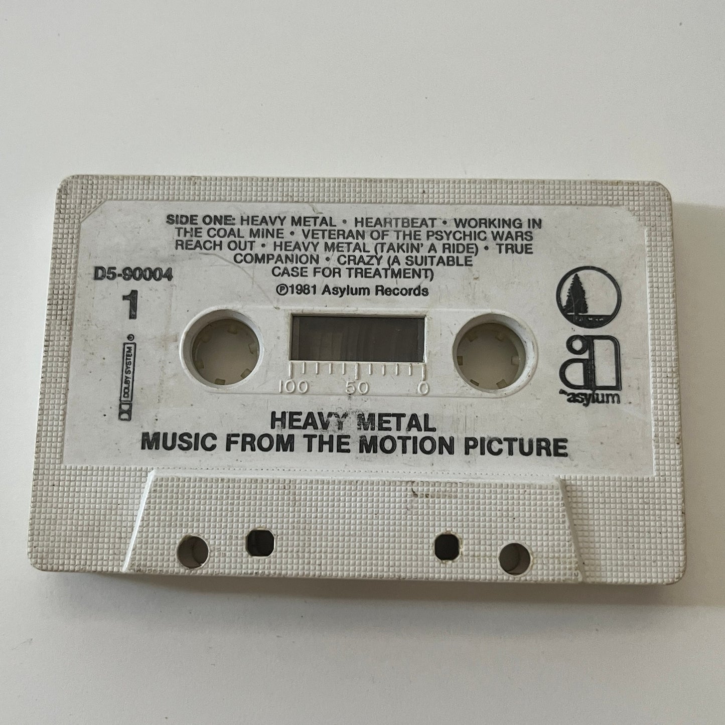 Heavy Metal - Music From The Motion Picture Cassette Tape TB6-OT1