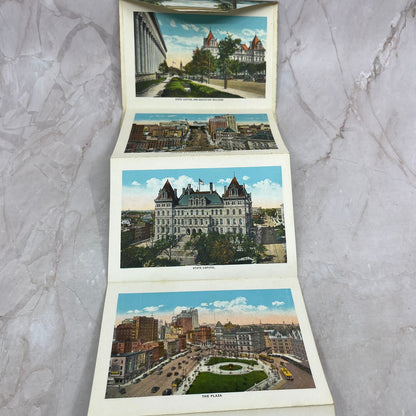 Vintage Albany New York Souvenir Postcard Book TG8-Z