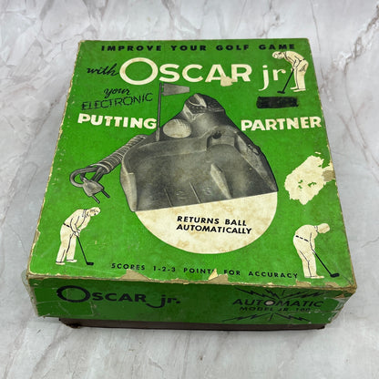 Vtg WORKING Oscar Junior Electronic Putting Partner Auto Return Model Jr 100 TH9