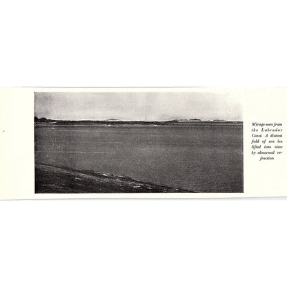 Mirage Seen from the Labrador Coast 1932 Photo AG2-7