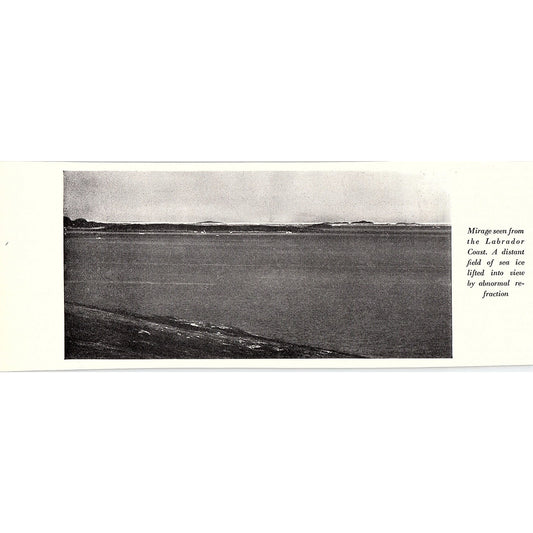 Mirage Seen from the Labrador Coast 1932 Photo AG2-7
