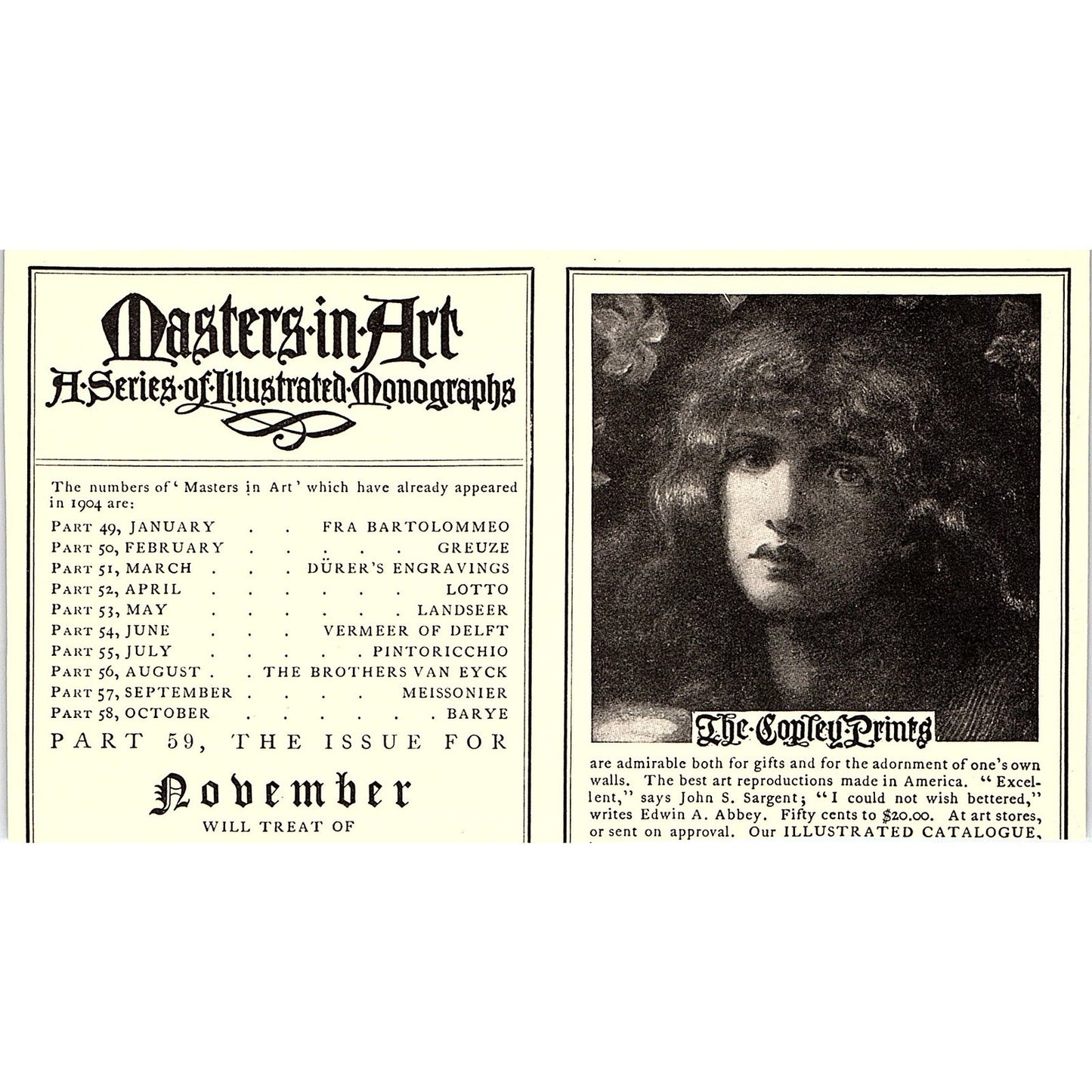 Foster & Co Diamonds 32 West Street Boston - 1904 Ad AF4-6
