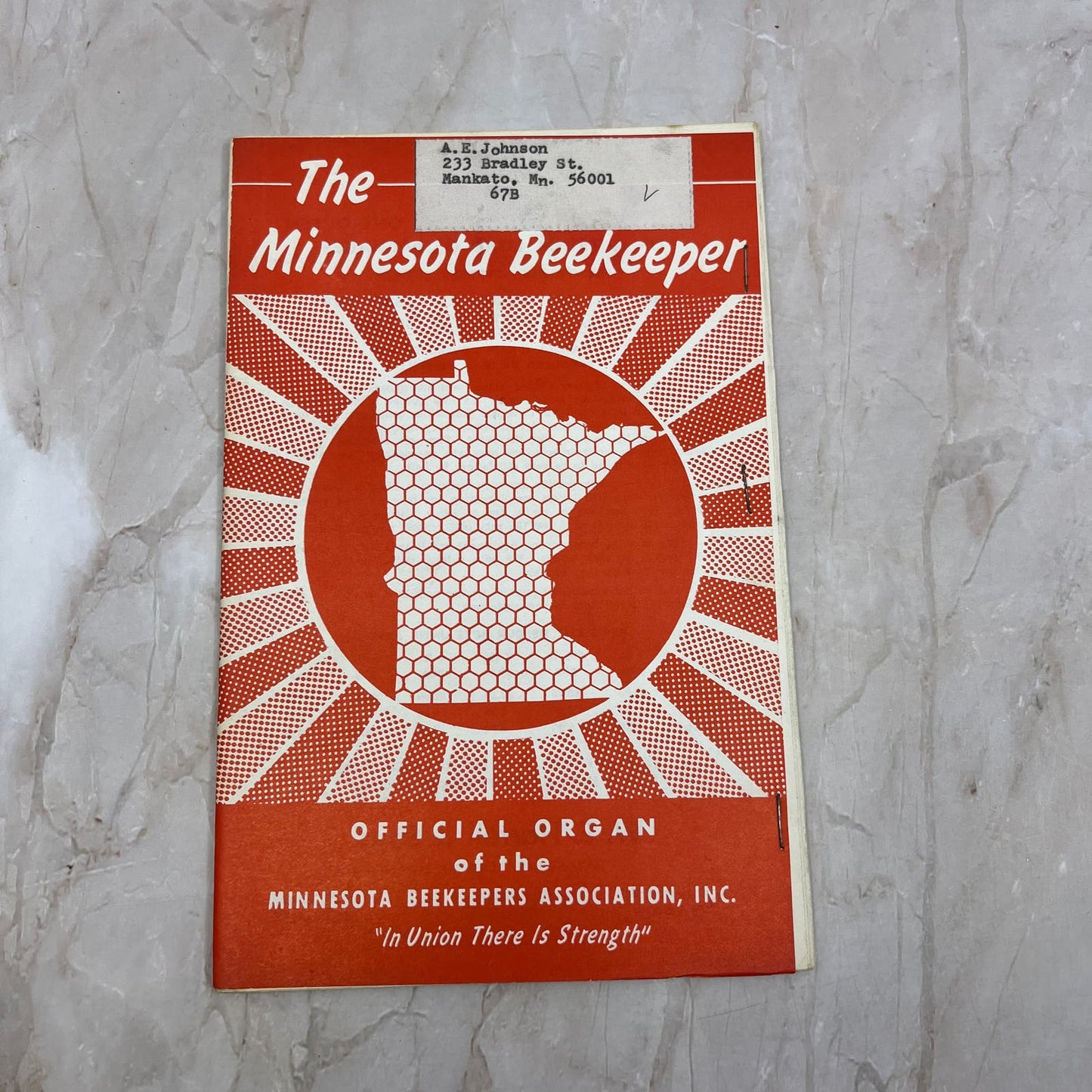 1969 March - The Minnesota Beekeeper Magazine - Bees Honey TF5-L1