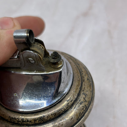 Vintage Weighted Sterling Silver Cigar Table Lighter TL9