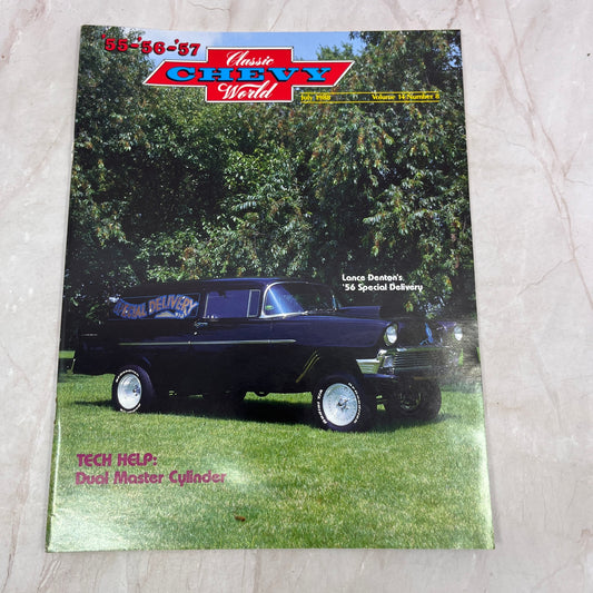 Dual Master Cylinder - '55, '56, '57 Classic Chevy World Magazine - Jul 1988 M31