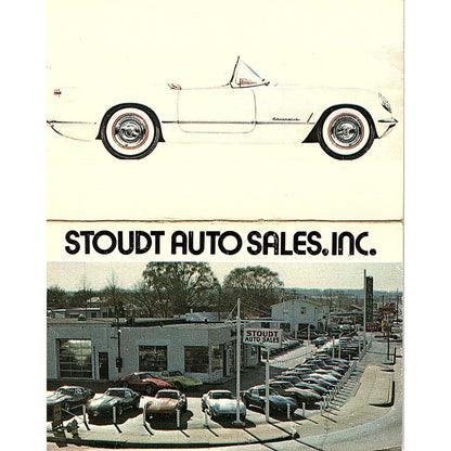 Jay K. Stoudt Auto Sales Inc Reading PA Vintage Business Card SD9-B9