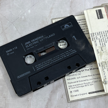 Jimi Hendrix Electric Ladyland Cassette Tape Ti5-CT1