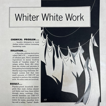 Hercules Powder Company Wilmington Delaware 1951 Magazine Ad FL6-10