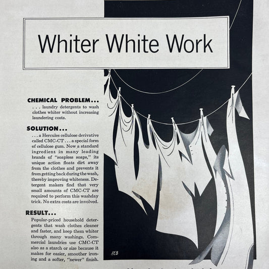 Hercules Powder Company Wilmington Delaware 1951 Magazine Ad FL6-10