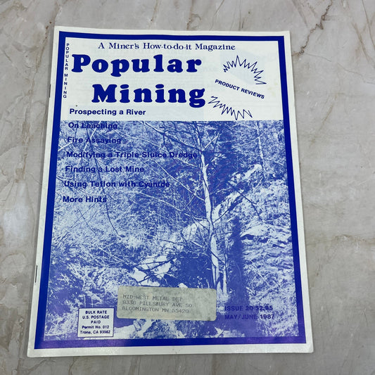 1987 May/Jun - Popular Mining Magazine - Treasure Hunting Gold Prospecting M19