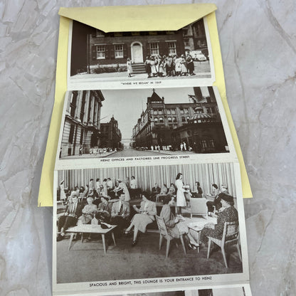 1952 H.J. Heinz Company Pittsburgh PA Souvenir Folder Book Views TI8-S2