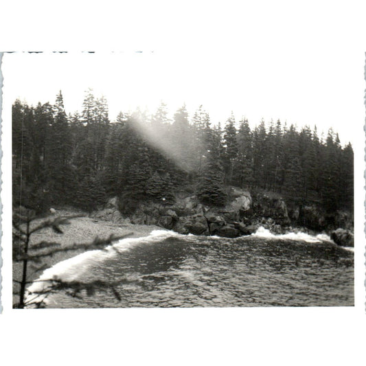 1920s Original Photo View of Bar Harbor Mount Desert Island Maine 3x4" AE6