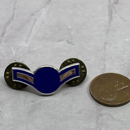Vintage Air Force Airman First Class Rank Chevron E-3 Pin Pinback Button SB7-SPB